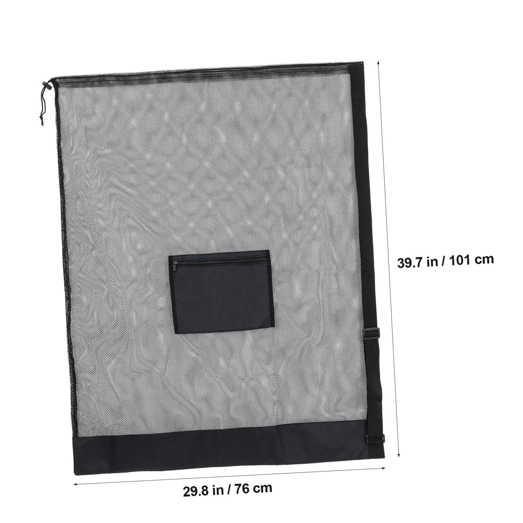 BESTonZON Multi-purpose Mesh Bag Large Capacity for Balls Comfortable Shoulder Strap Easy to Carry