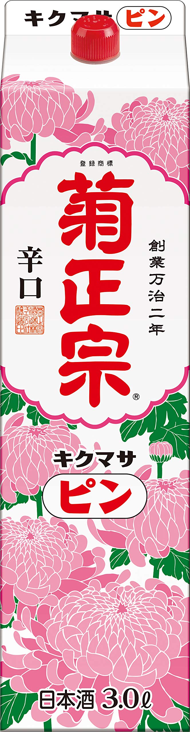 Amazon.co.jp: 菊正宗 淡麗仕立 ピン 3Lパック 3L 1本 : DIY・工具
