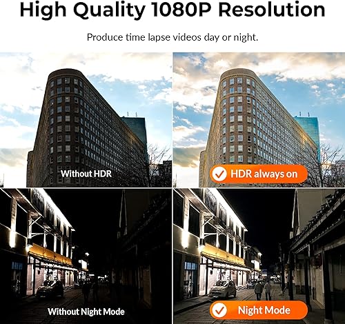 Miniatura 4 de Brinno Time Lapse Camera BCC300-M - Sitio de trabajo de construcción al aire libre, planta, cámara Timelapse meteorológica, pantalla LCD, duración