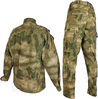 Amazon | SHENKEL 迷彩服上下 2点セット A-TACS FG USサイズ XS bdu