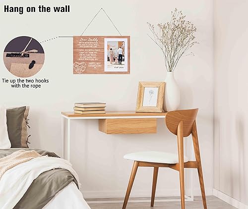 Miniatura 319 de NZY Regalos de aniversario, cumpleaños, San Valentín, Navidad, marco de regalo para novio, novia, marido, esposa, pareja, mejor amigo, único