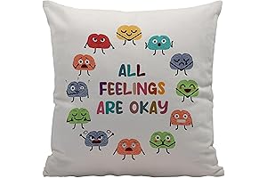 All Feelings Are Okay Feelings Emotion Pillow