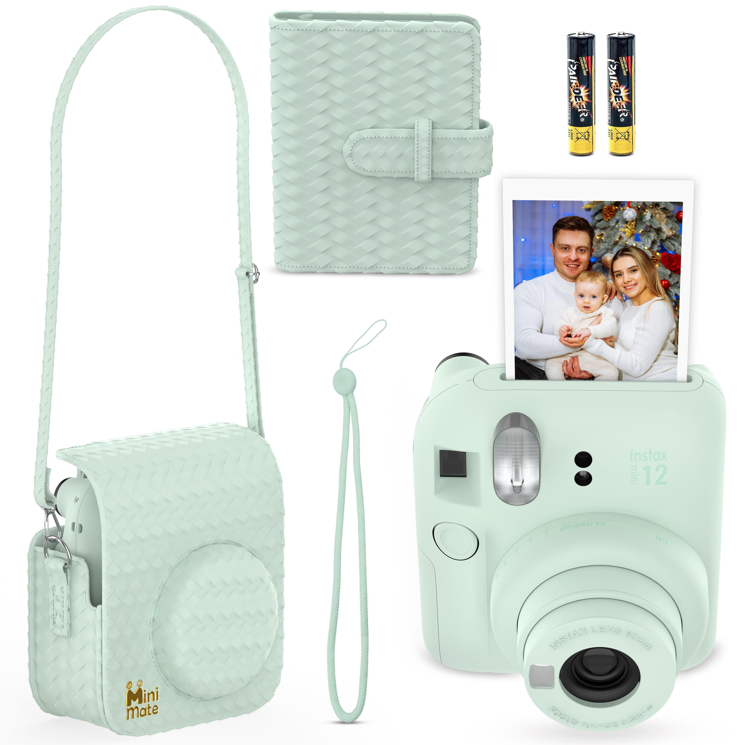 Amazon.com : Fujifilm Instax Mini 12 Instant Camera Mint Green +