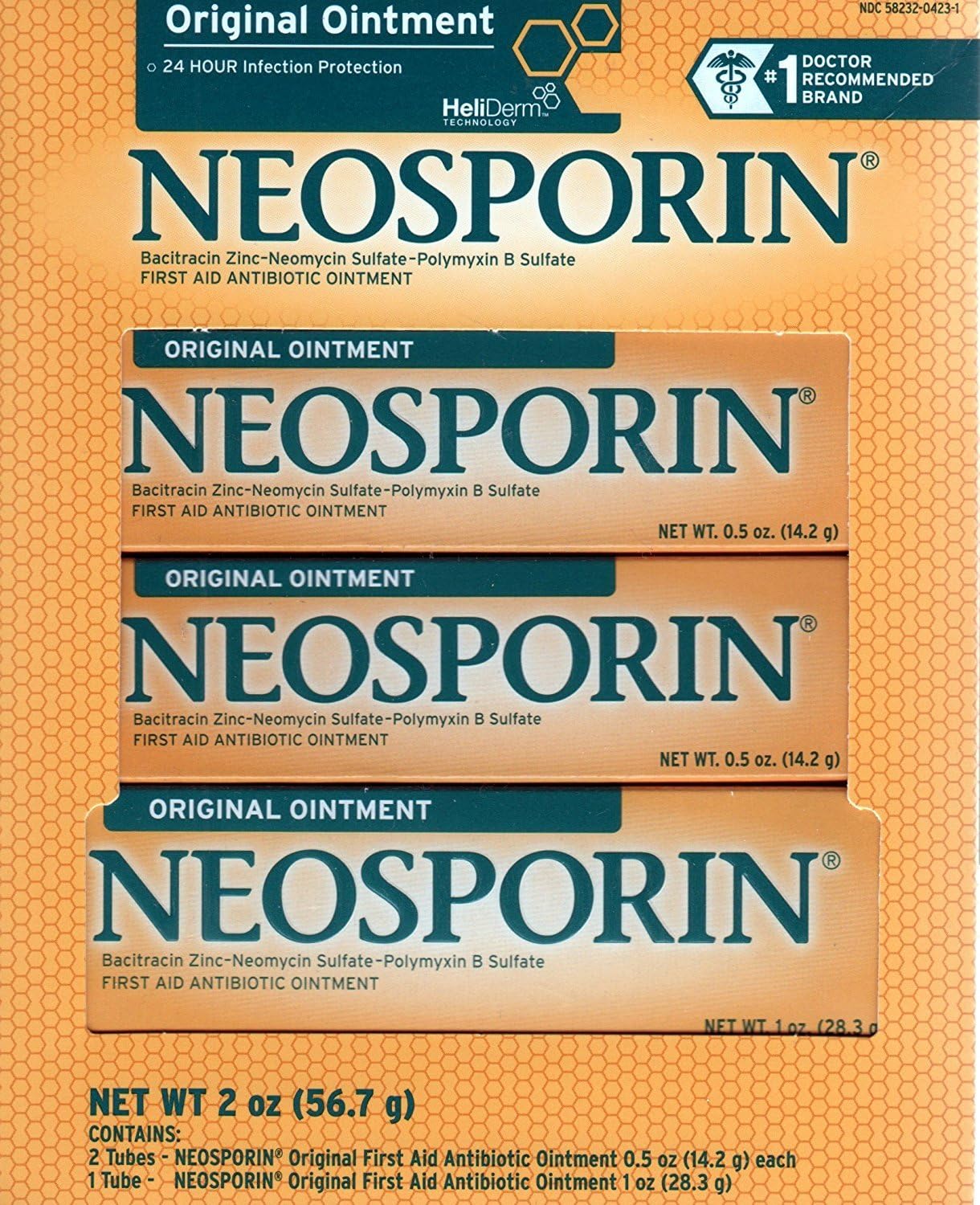 Original First Aid Antibiotic Ointment Combo Pack, 2oz