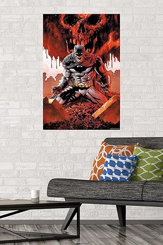 Miniatura 35 de Trends International DC Comics Batman - Póster de pared de Batman con huesos Paquete de póster y clip de alta calidad