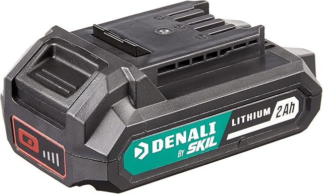 Amazon Brand Denali by SKIL 18 V (20 V Max) 2.0 Ah Lithium Battery