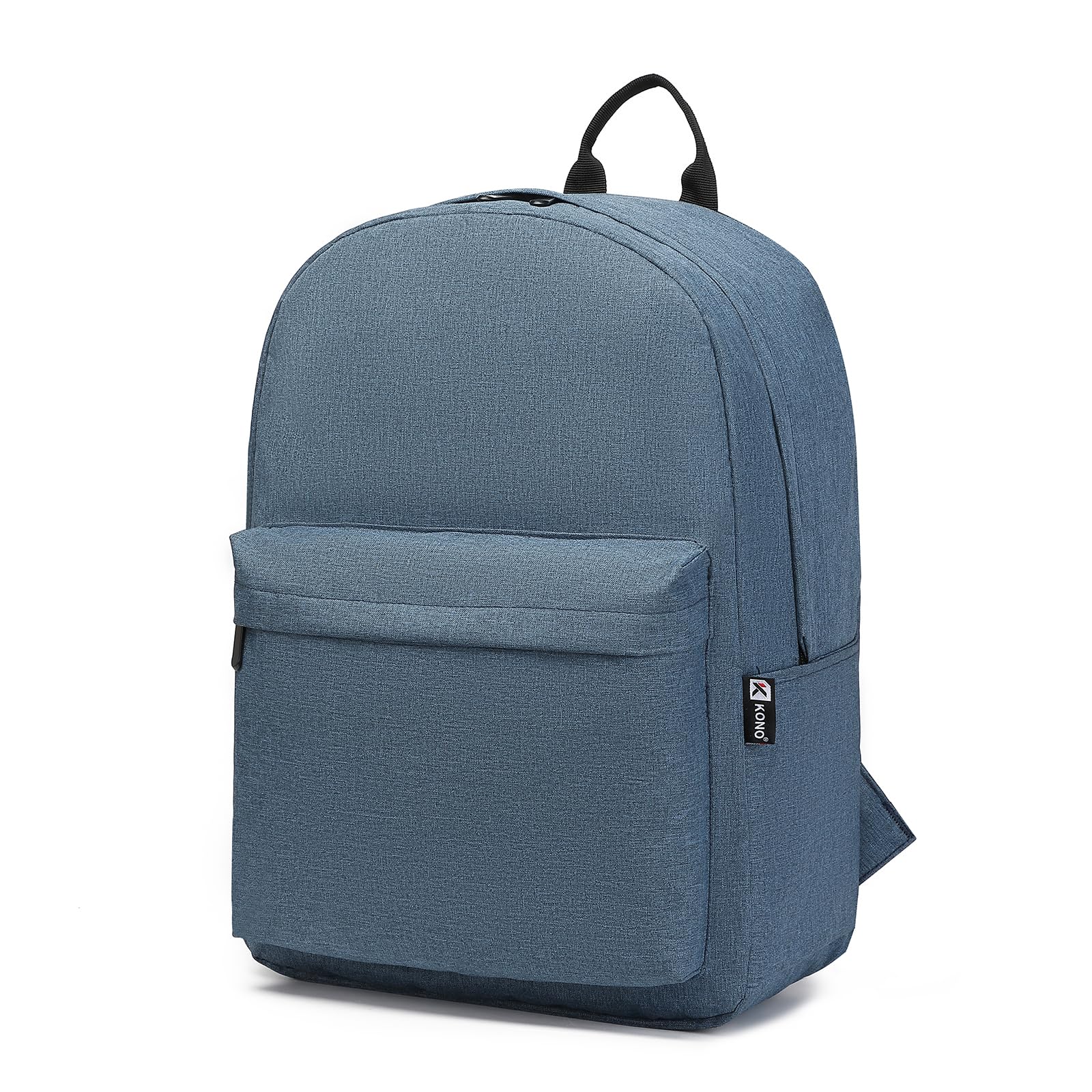 Kono Children's Backpack School Bag for Boys and Girls Lightweight Rucksack for Teenagers Students Bookbag Travel Casual Daypack Women Men (Navy)