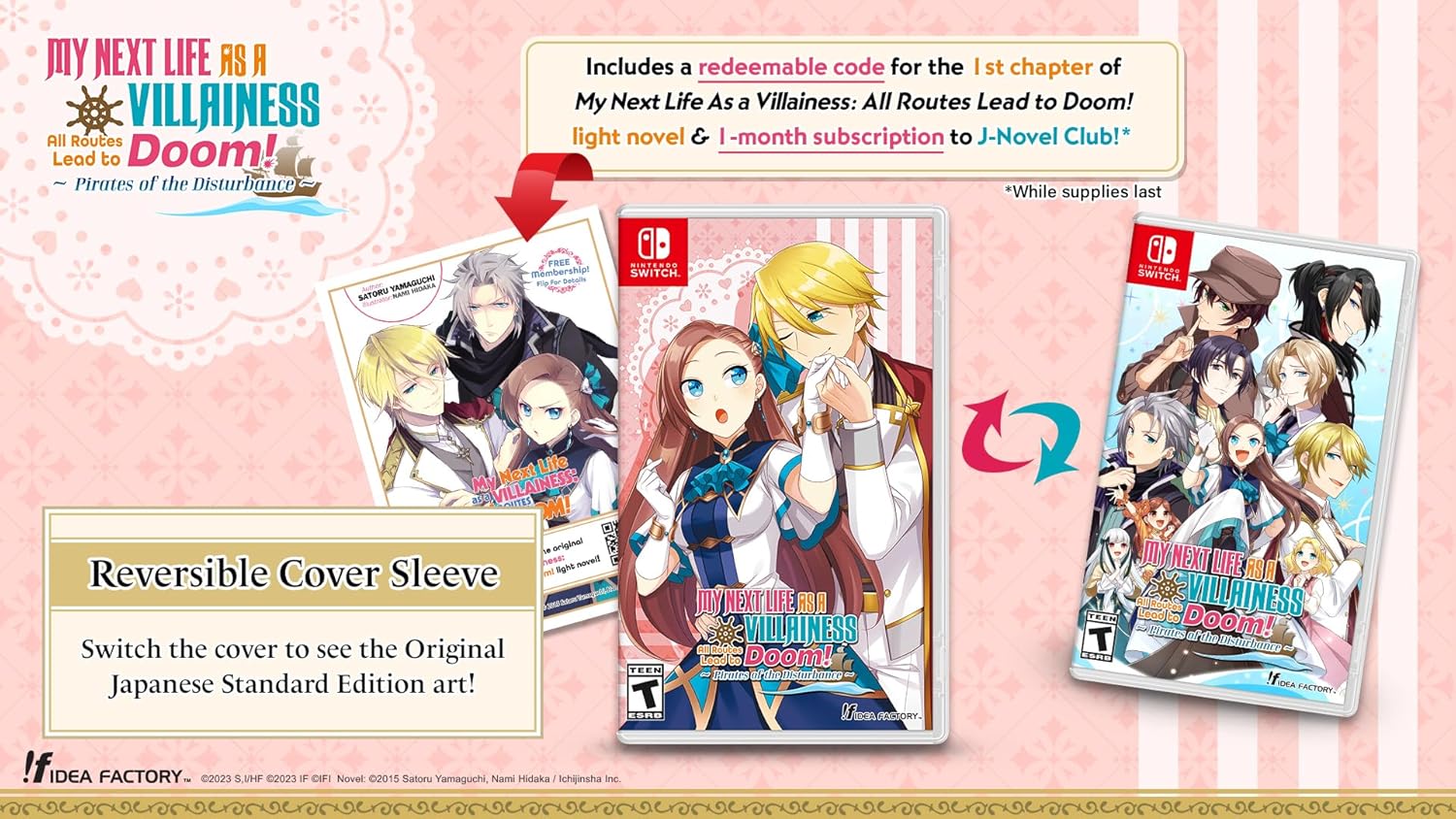 My Next Life as a Villainess: All Routes Lead to Doom! -Pirates of the Disturbance- - Nintendo Switch