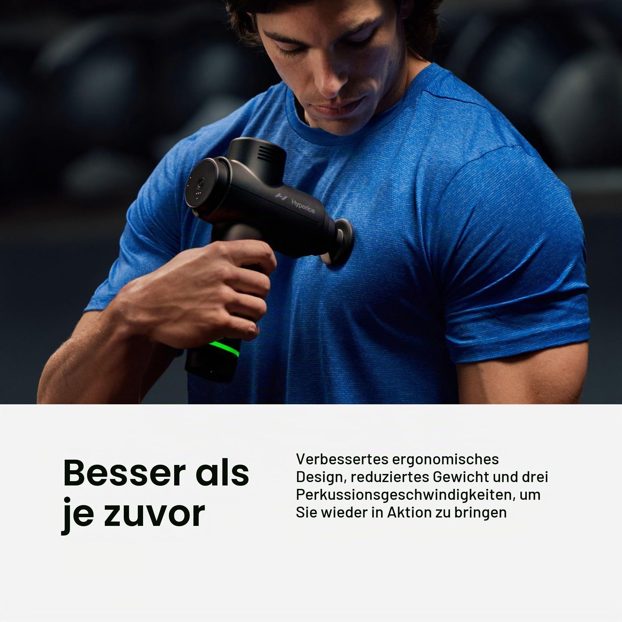 Hyperice Hypervolt 2 Handmasager, Schwarz