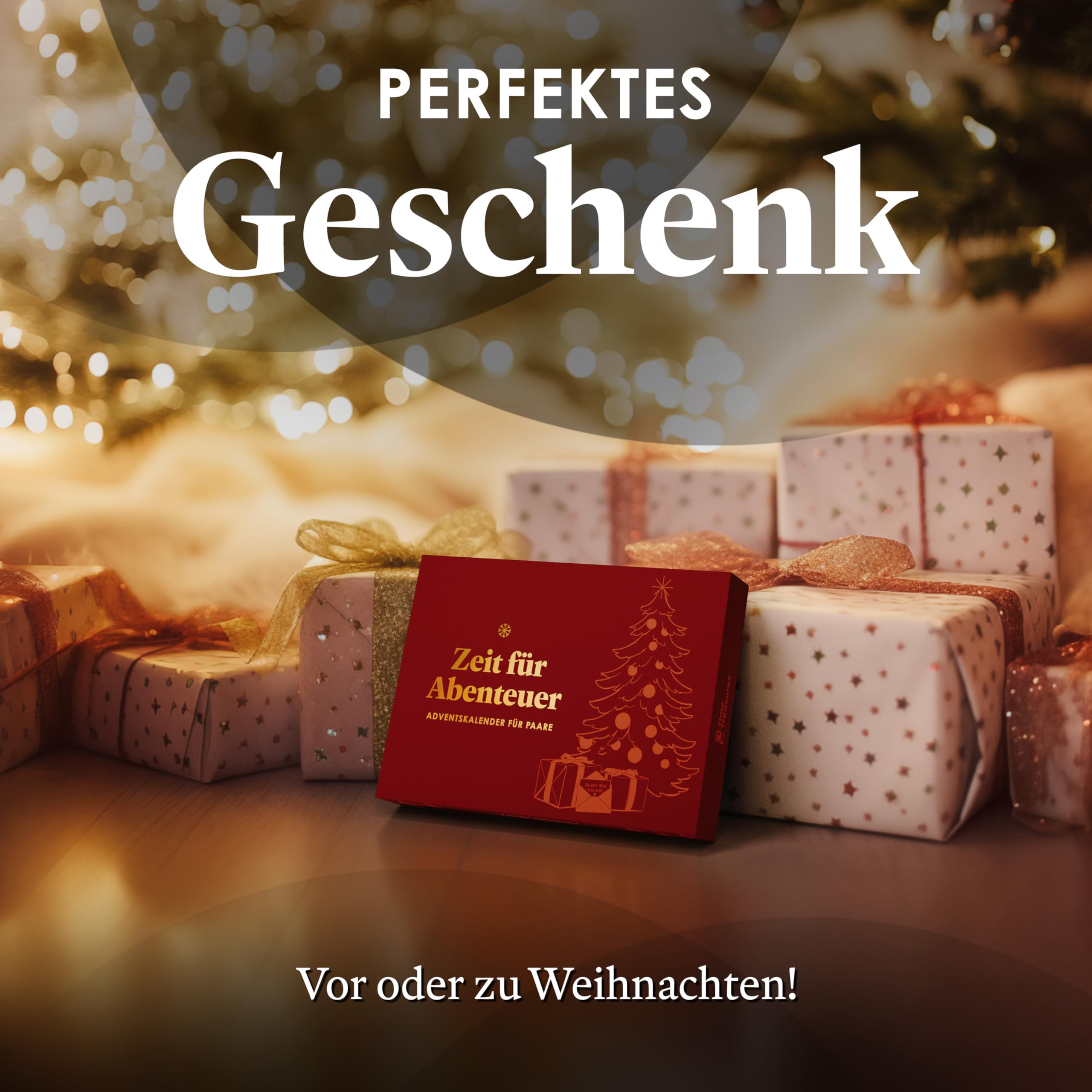 Adventskalender für Paare: Zeit für Abenteuer I Date Adventskalender 2025 für Pärchen I Duell Weihnachtskalender mit Partner Spiele für mehr Zweisamkeit I Geschenke für Partner