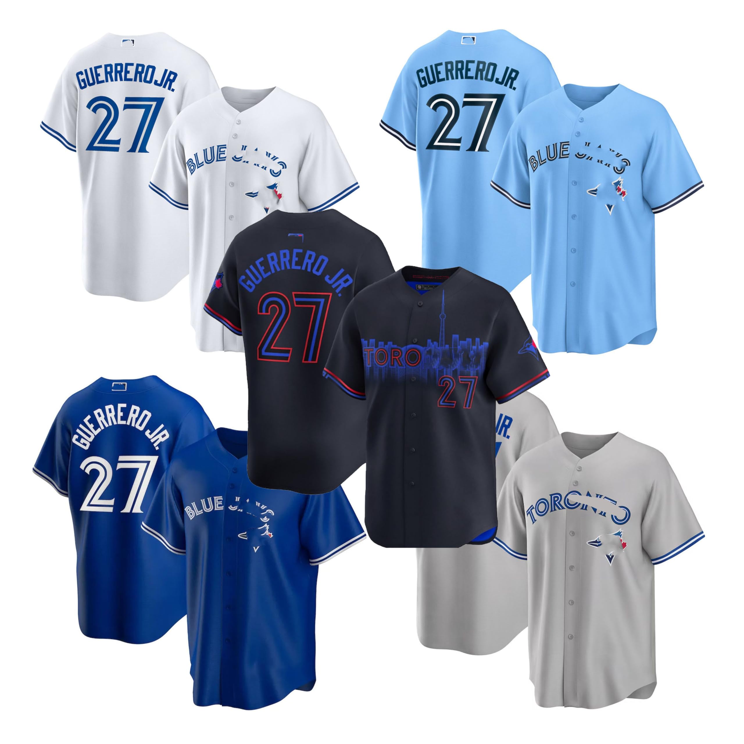 [新品]BLUE JAYS トロントブルージェイズ　Tシャツ　ゲレーロ・ジュニア 818tjyZNmTL.jpg
