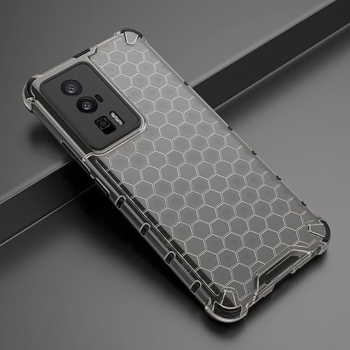 Miniatura 3 de Funda compatible con Redmi K60  K60 Pro, compatible con Xiaomi Poco F5 Pro Honeycomb Anti-Drop Shock-Absorbing Case Case Black