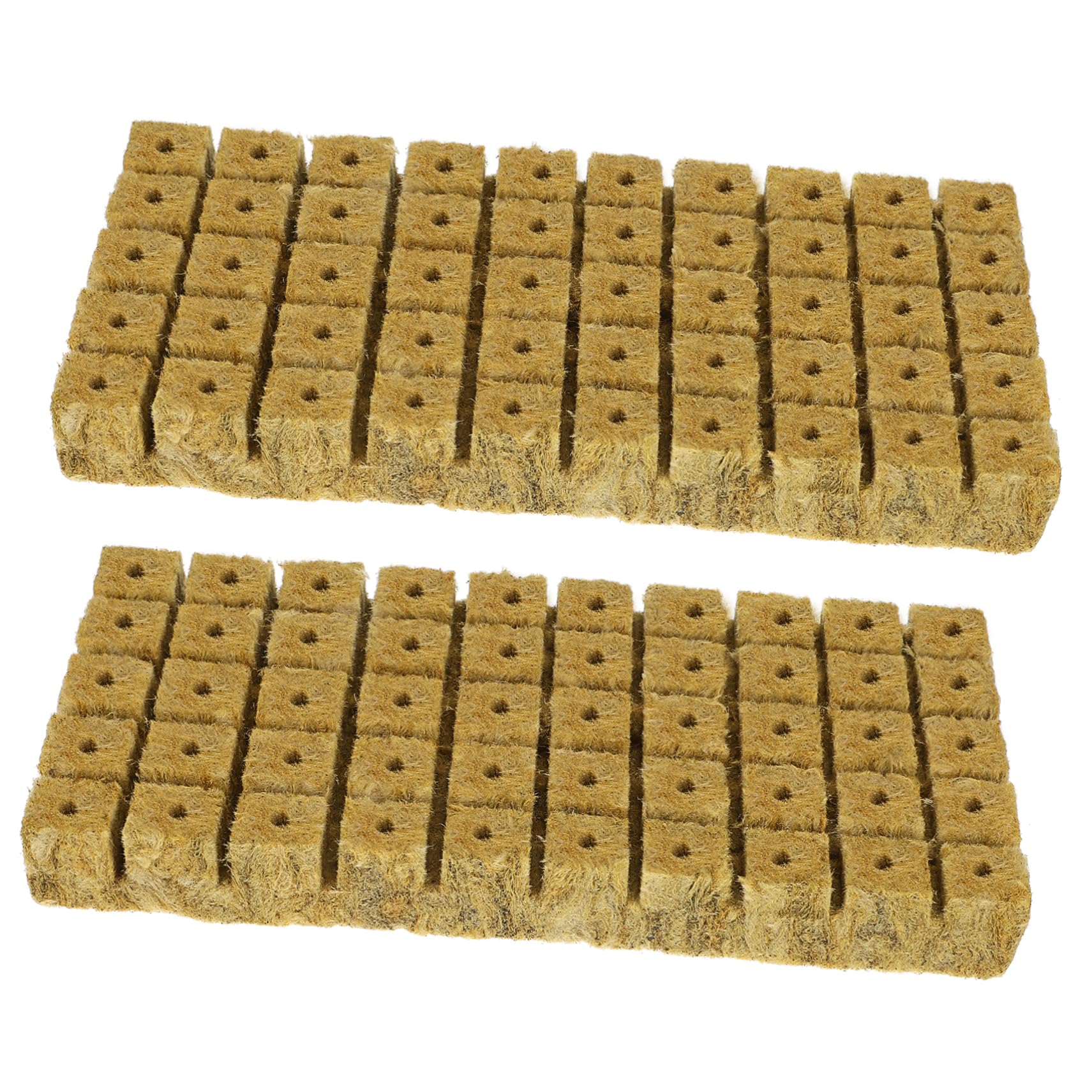Toddmomy 5 Ensembles Cubes De Culture Hydroponique pour Bouturage Et Propagation De Plantes Bloc De Semis De Qualité Format pour Culture Soilless Et Transplantation 100 Pièces * 5