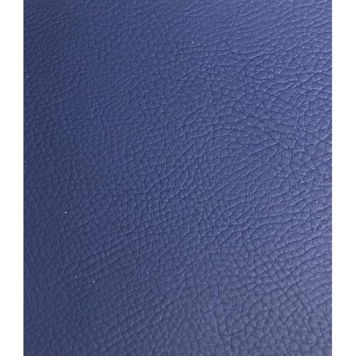 Buy FABRICS FOREVER Faux Leather Havana Navy Blue Upholstery Fabric