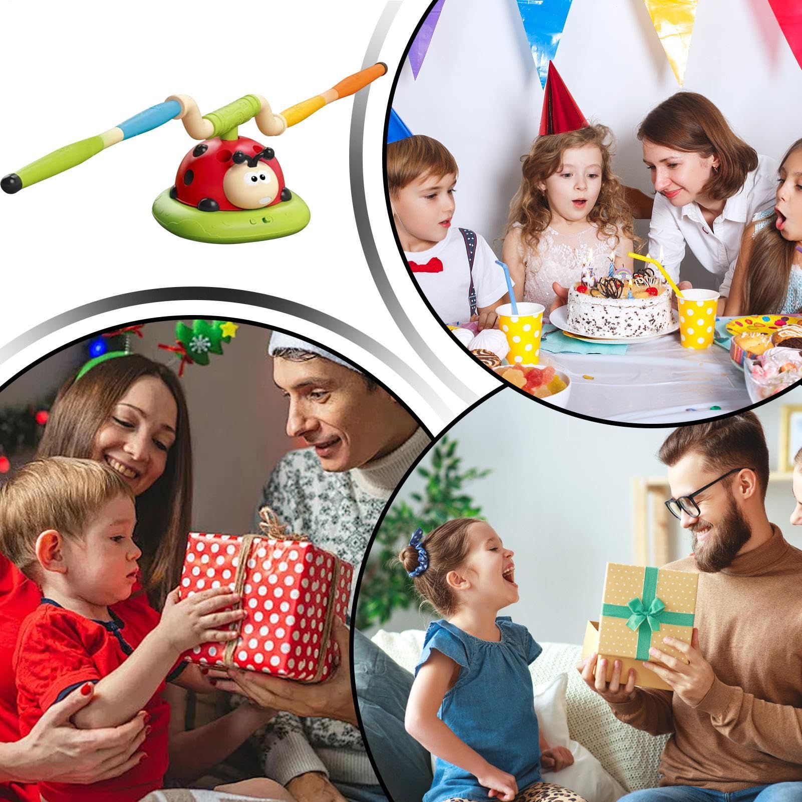 Marienkäfer-Springspiel – Marienkäfer-Raketenwerfer für Kinder, Outdoor-Aktivitäten, mit Fernbedienung, Flugspiel