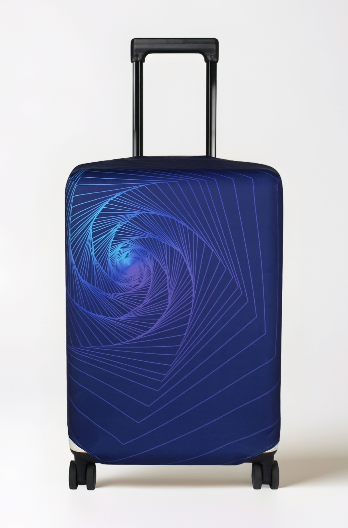 Explore Land Travel Luggage Cover Suitcase Protector Fits 18-32 Inch Luggage, Gyrotropic, L, Gyrotropic