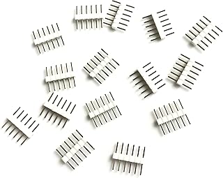 Litcessory 6-Pin to 6-Pin Connector for Philips Wiz LED Light Strips (15 Pack, White)