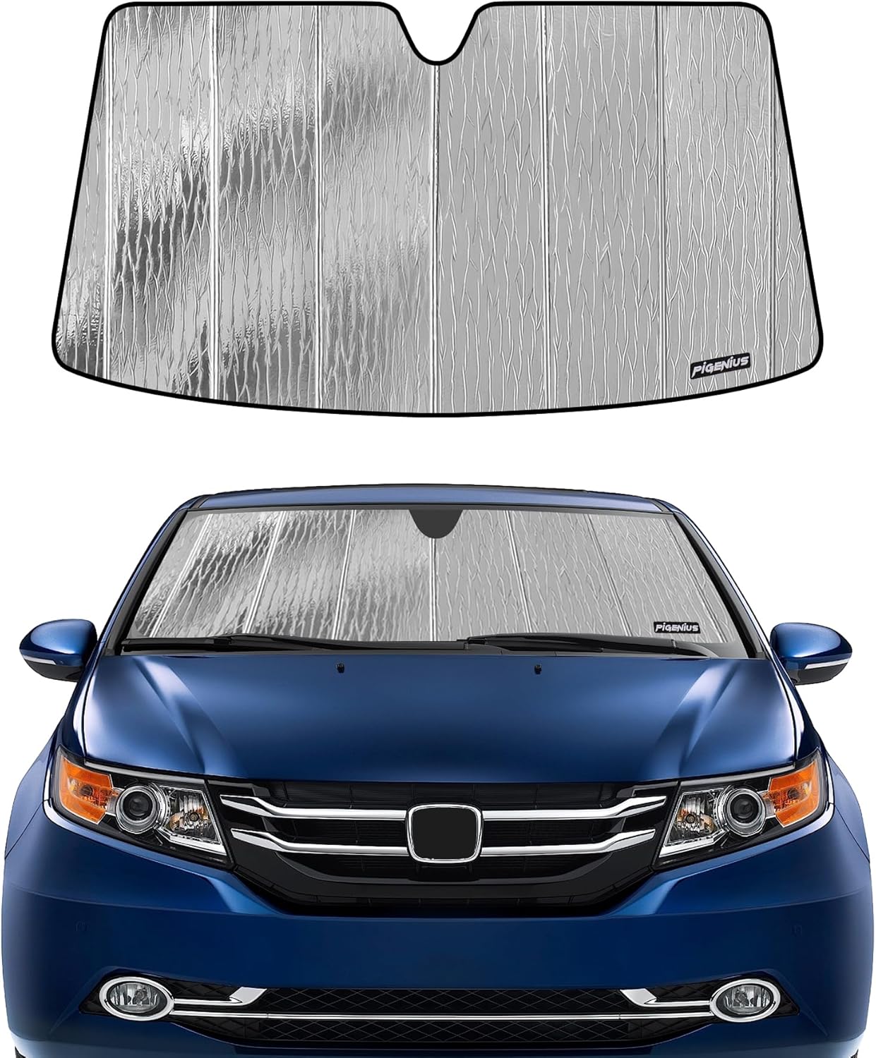 Windshield Sunshade for Honda Odyssey 2011-2017 Front Window Sun Shade - AstraGuard