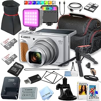 Amazon.com: Canon Powershot SX740 HS 小巧相機套組- 包括2 個
