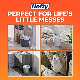 Hefty Medium Trash Bags, Fabuloso Watermelon Scent, 8 Gallon, 26 Count