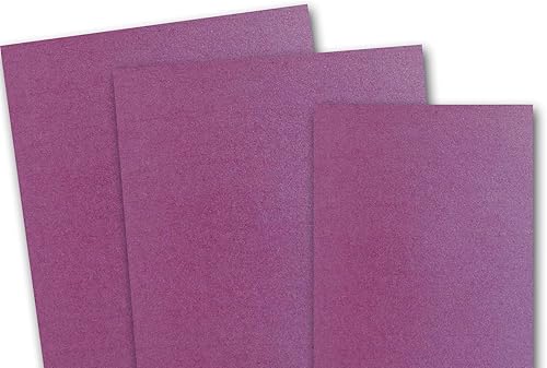 Vista 28 de Paquete de 50 papel metálico brillante, texto # 81, metálico de doble cara, ideal para impresiones especiales, bandas para el vientre, tarjetas