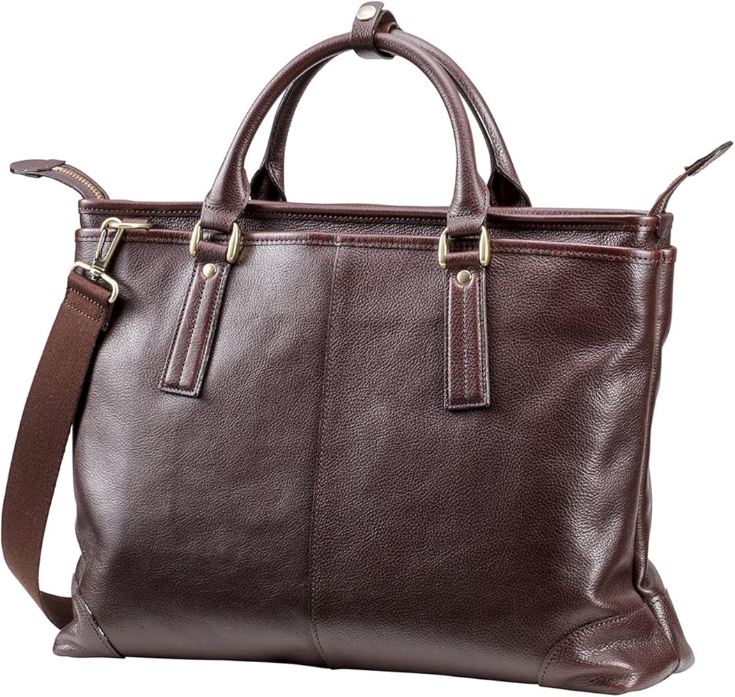 Amazon.co.jp: [豊岡鞄 木和田正昭商店] トートバッグ 皮革BSトート