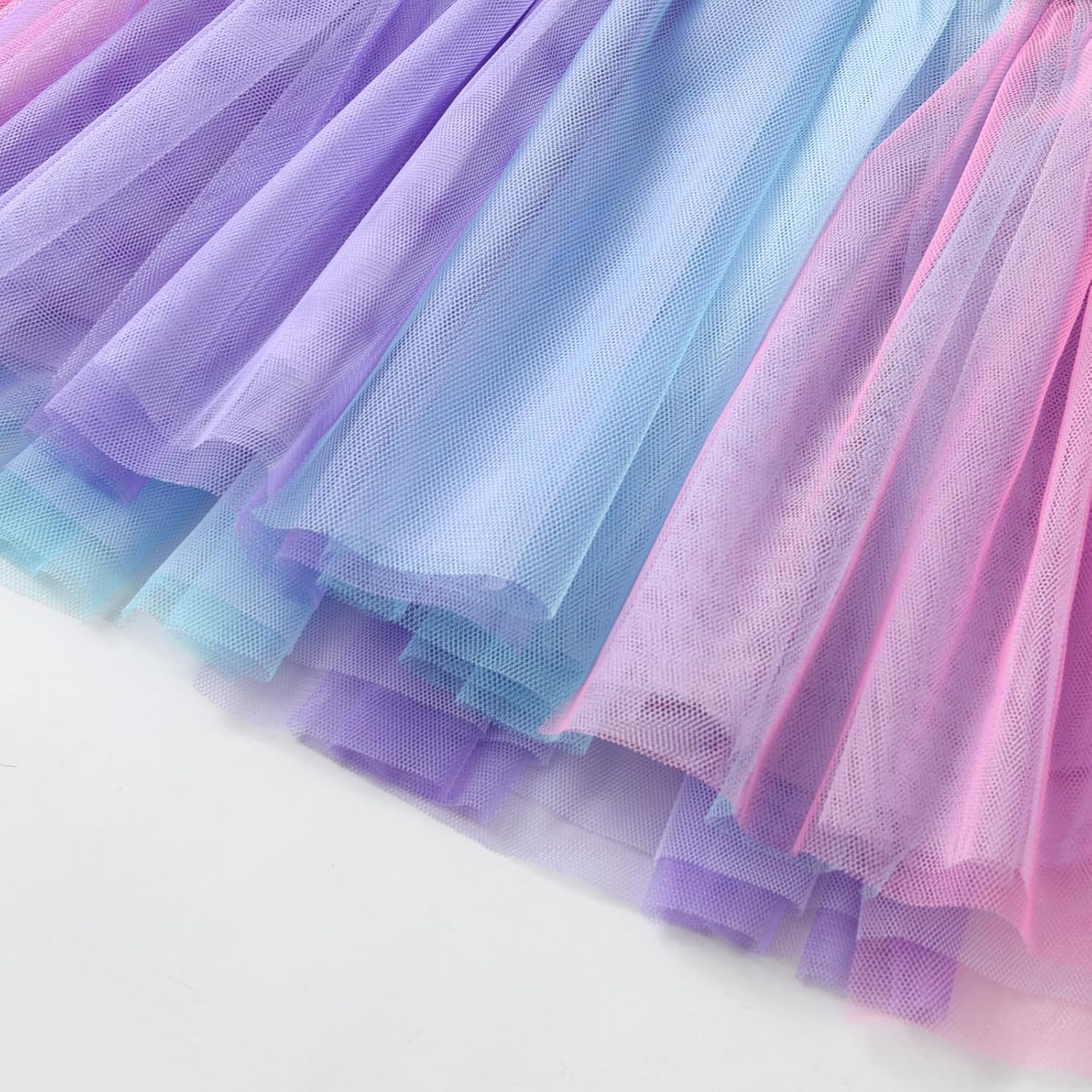 VIKITA Girls Dresses for Winter Long Sleeve Toddler Girls Clothes Party Tulle Dresses for Little Girls,2-12 Years - Image 4