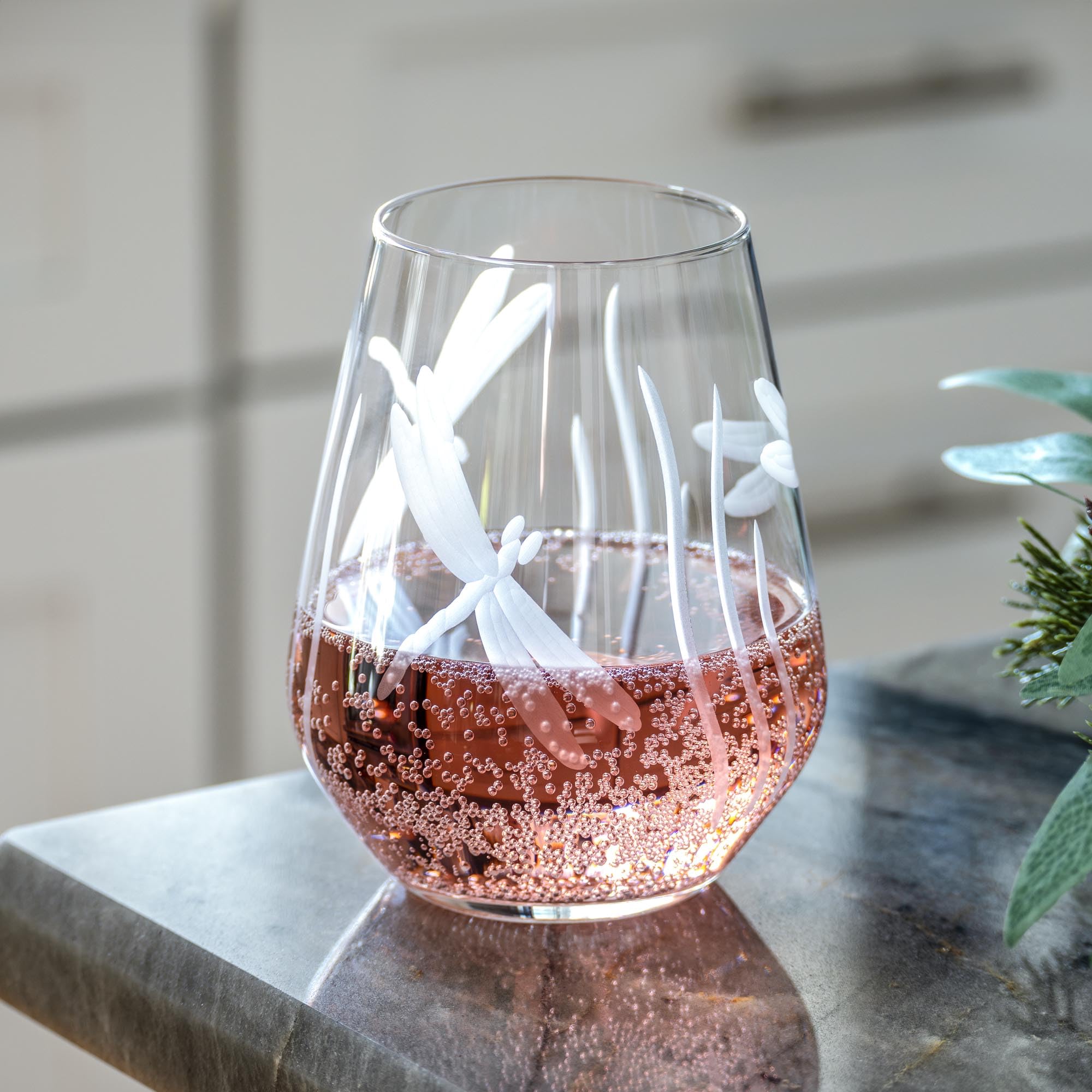 martha stewart wine glasses Martha Stewart Vivica 14 oz Stemmed 4 Pack White Wine Glass Set