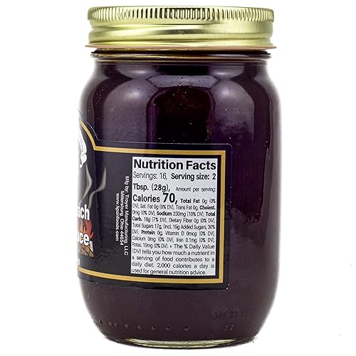 Miniatura 2 de Amish Wedding Salsa BBQ Zesty Peach 16 onzas (paquete de 2)