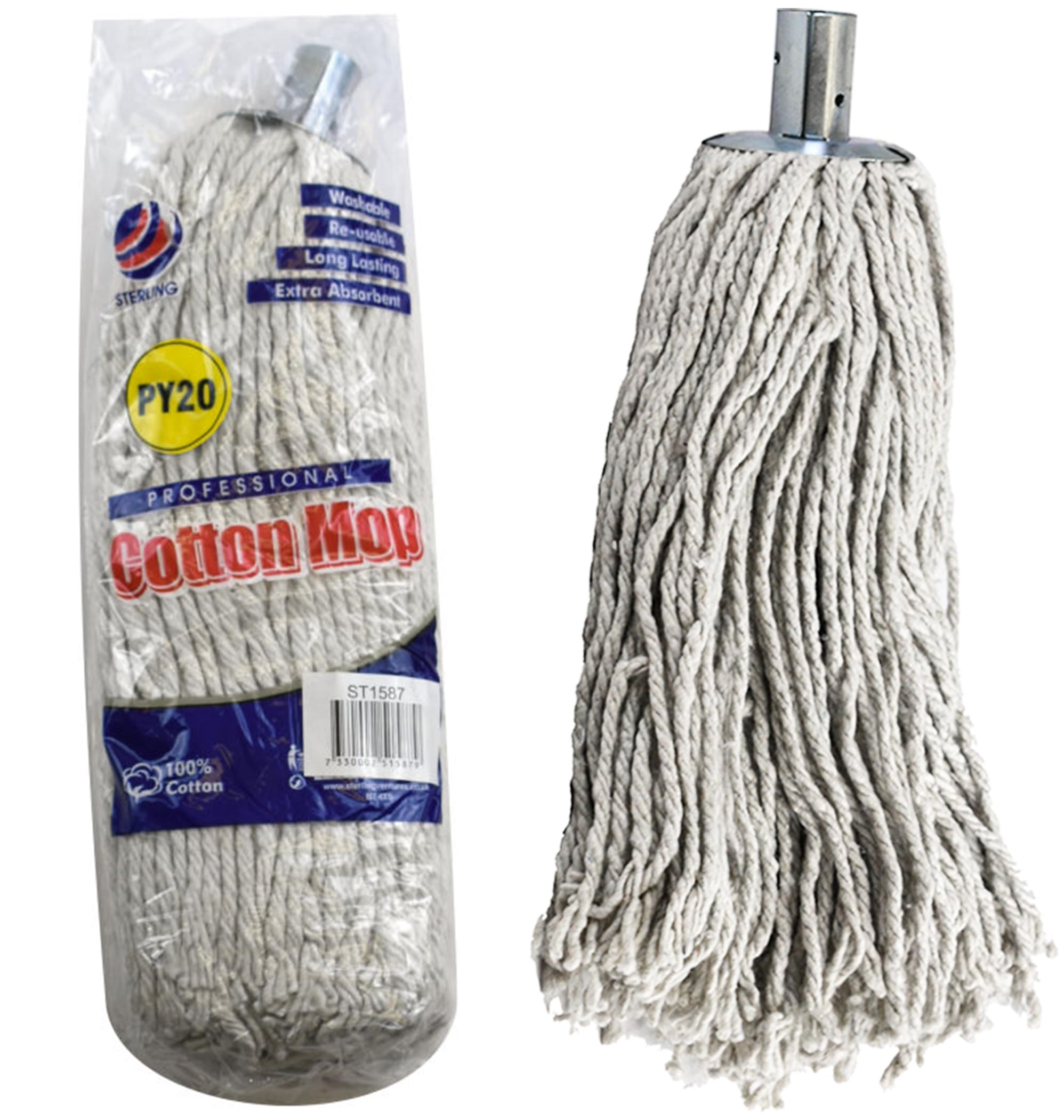 Mop Heads for Wet and Dry Floor Cleaning (Cotton Mop PY20)