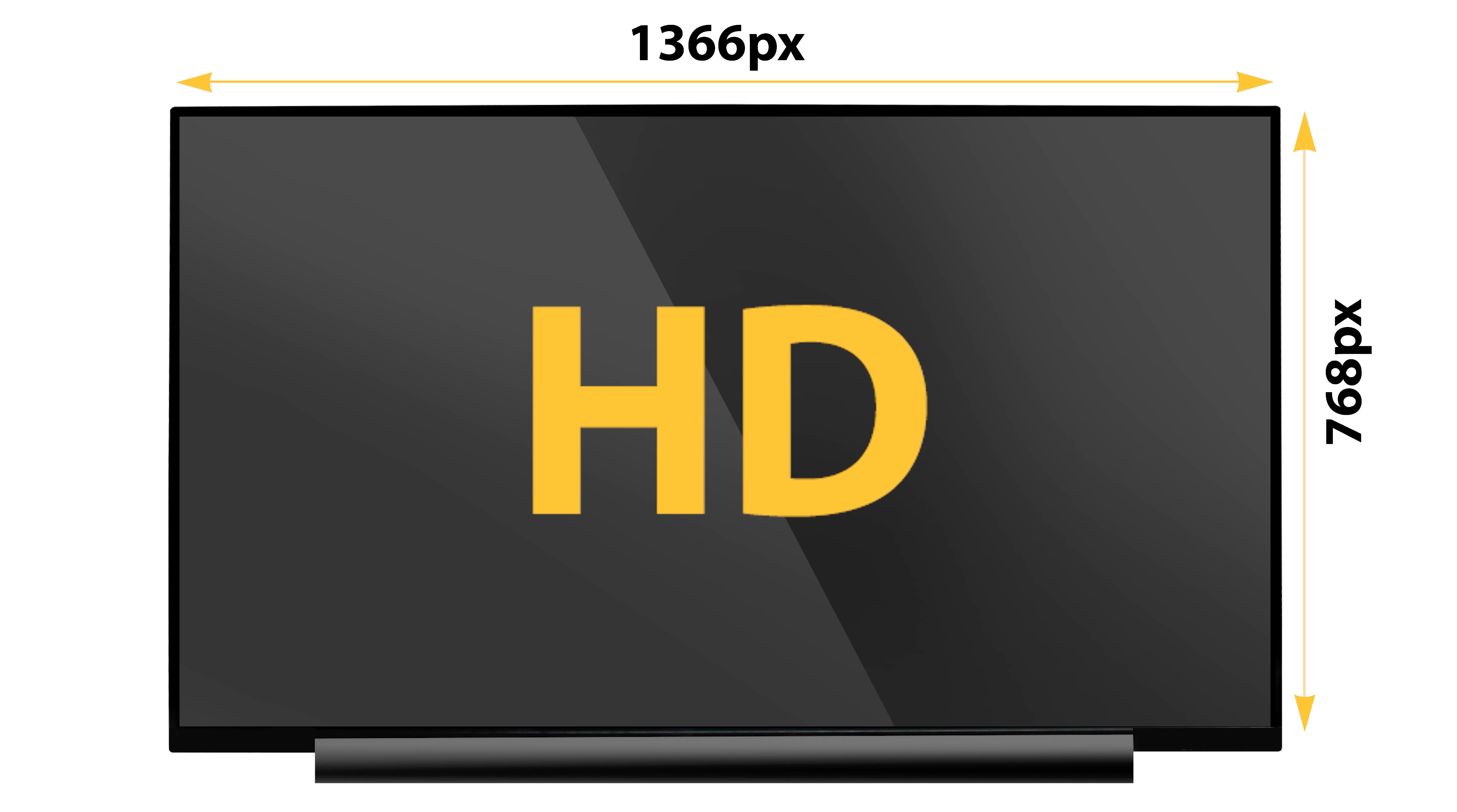 Schermo LCD LED 15.6" Per HP – 1366x768, Opaco, 30 Pin, Sostituzione Universale (codice L63568-001)