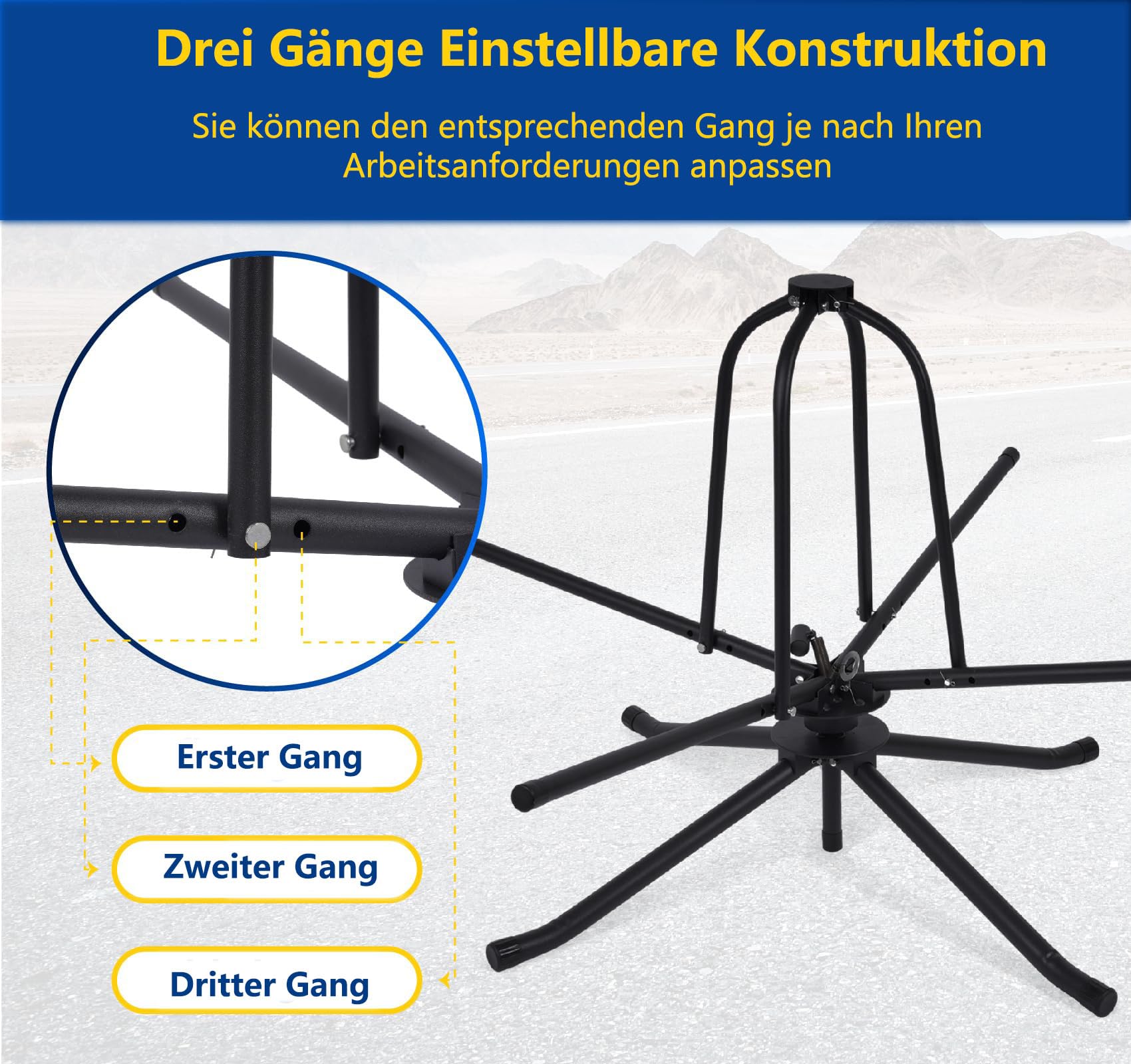 Kabelabroller für Fußbodenheizung Rohr Max 300kg Tragkraft 600m Rollenlänge Rohrhaspel Abroller mit Aufbewahrungstasche für Rohre 16-32 mm