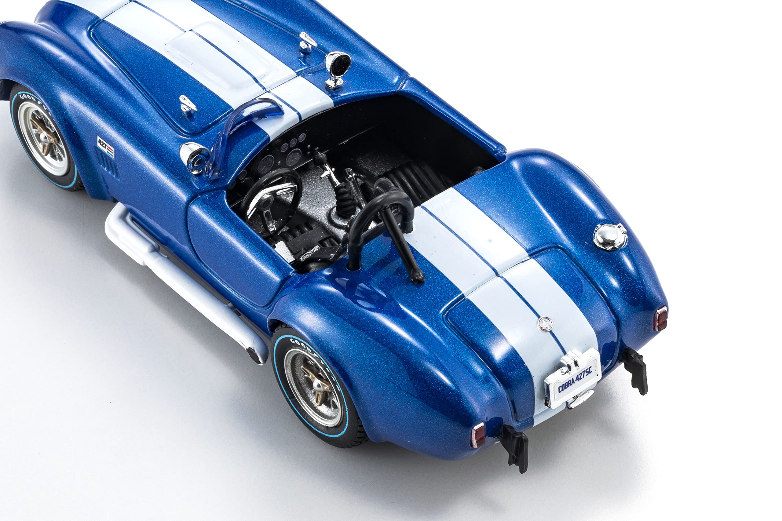 1/43 シェルビー コブラ 427 S/C COBRA Kyosho 1/43 Shelby Cobra 427 S/C Racing Screen Blue KS03019MBL