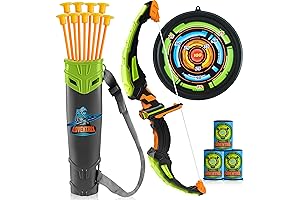 JOYIN Kids Bow and Arrow Set with LED Flash Lights