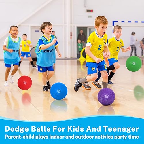 Miniatura 2 de Bolas de esquivar y pelotas de juegos, juego de bolas de esquivar para niños y adultos, pelotas de patada y balonmano que rebotan para juegos al