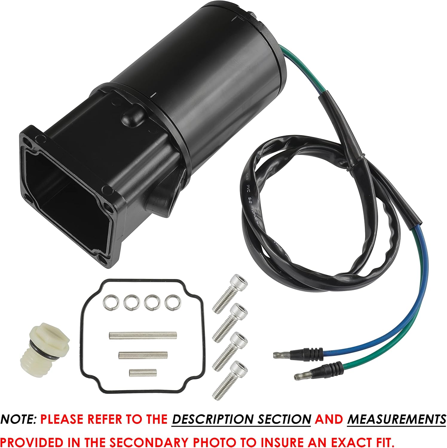 Caltric Tilt Trim Motor Compatible with Mercury Mariner Force 60 60Hp 1992-2006