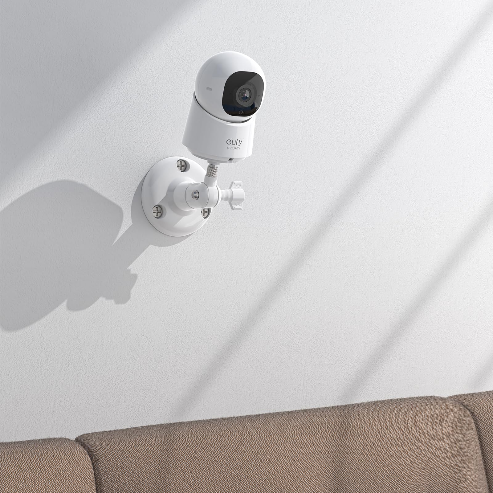 HOLACA Soporte de pared compatible con cámara de seguridad eufy C210/C220/E30 (cámara no incluida), soporte de pared