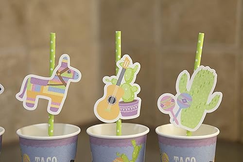 Miniatura 6 de Hopeful Paper and Party Co Taco Bout A Baby Shower Decoraciones - Paquete de fiesta, los cuatro paquetes