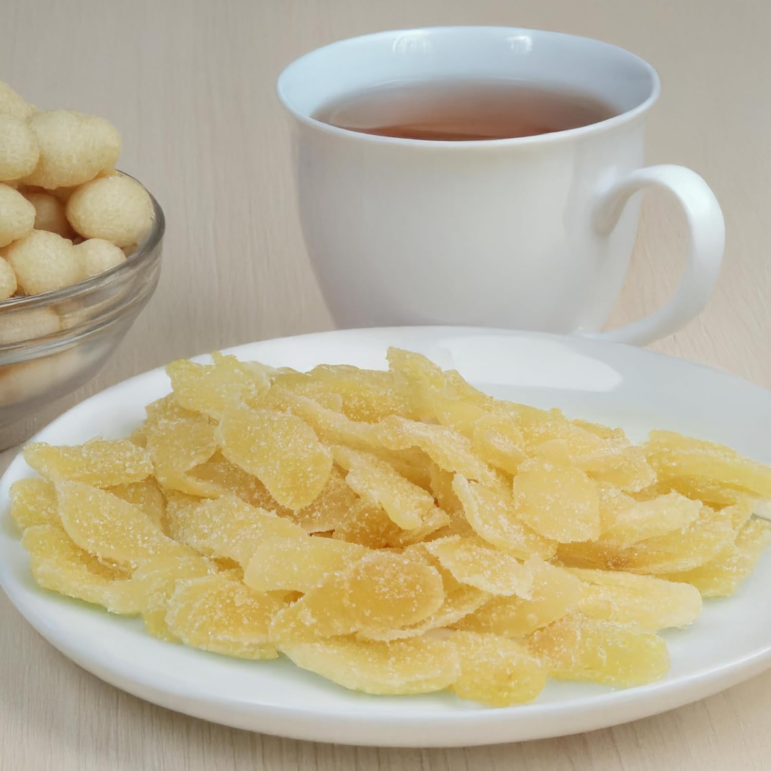 Anna and Sarah Dried Crystallized Ginger Slice in Resealable Bag, 3 Lbs (Pack of 2)