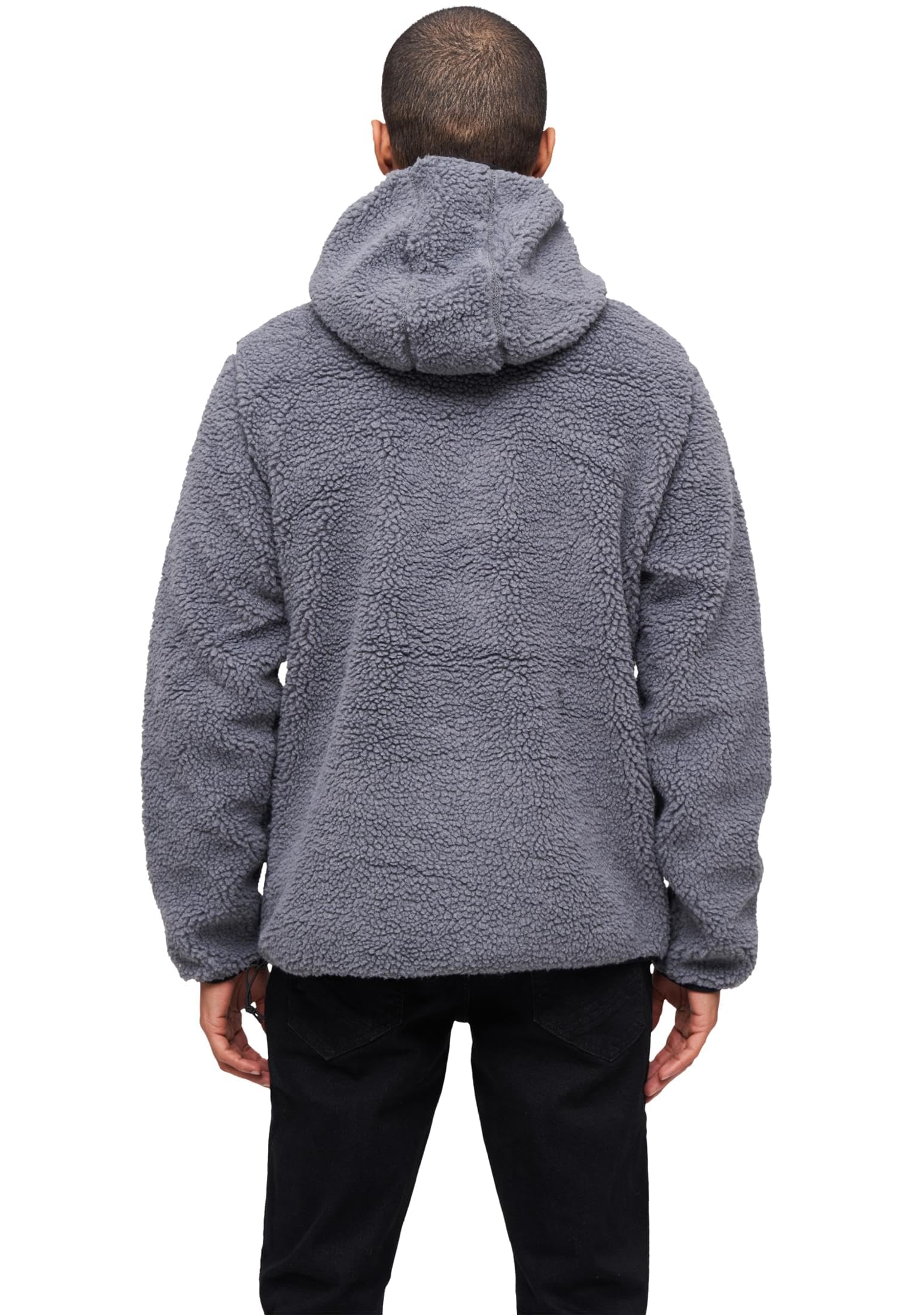 Brandit Teddy Windbreaker Hombre Cortavientos Negro 100% poliéster
