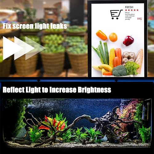 Miniatura 6 de Cinta de bloqueo de luz de 82 pies, cinta opaca de atenuación de luz, cinta adhesiva de luz negra, bloquea el 100% de la luz, hoja de atenuación