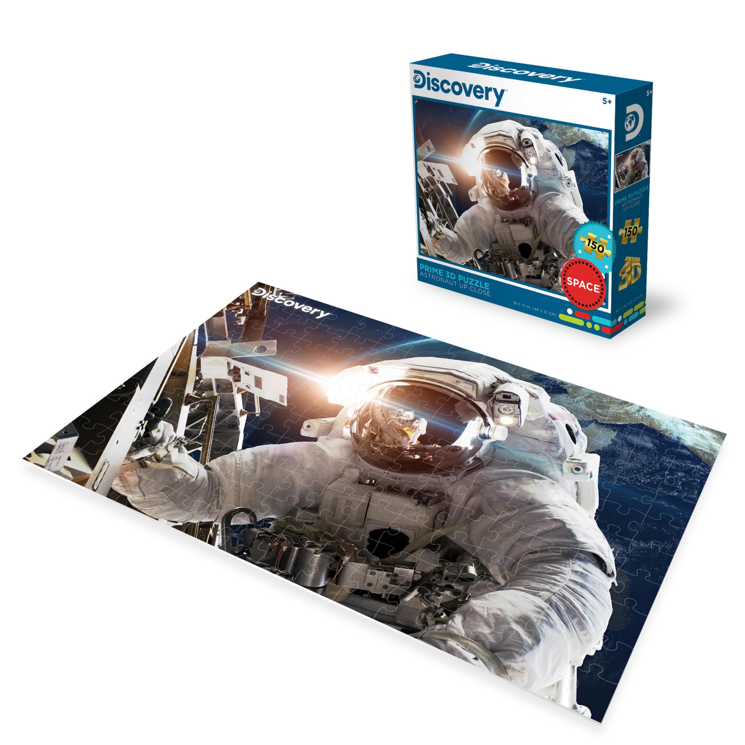 Amazon | Prime 3D D20849 宇宙飛行士 3Dパズル マルチカラー | 立体