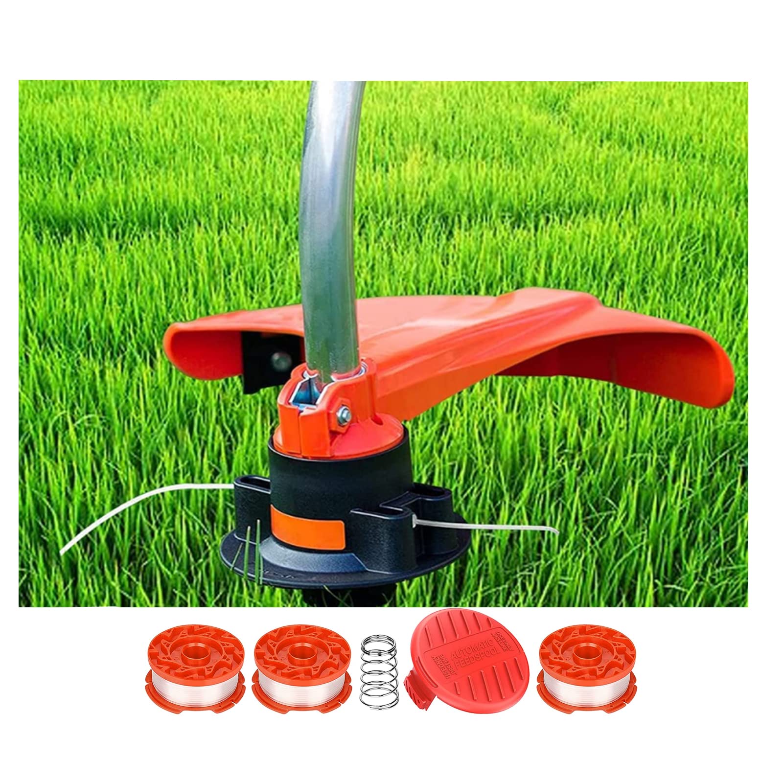 CMZST0653 Trimmerschnur Für Craftsman – 0,2 Cm Dick, 9,2 M Lang, Inkl. 3 Spulen & Kappe