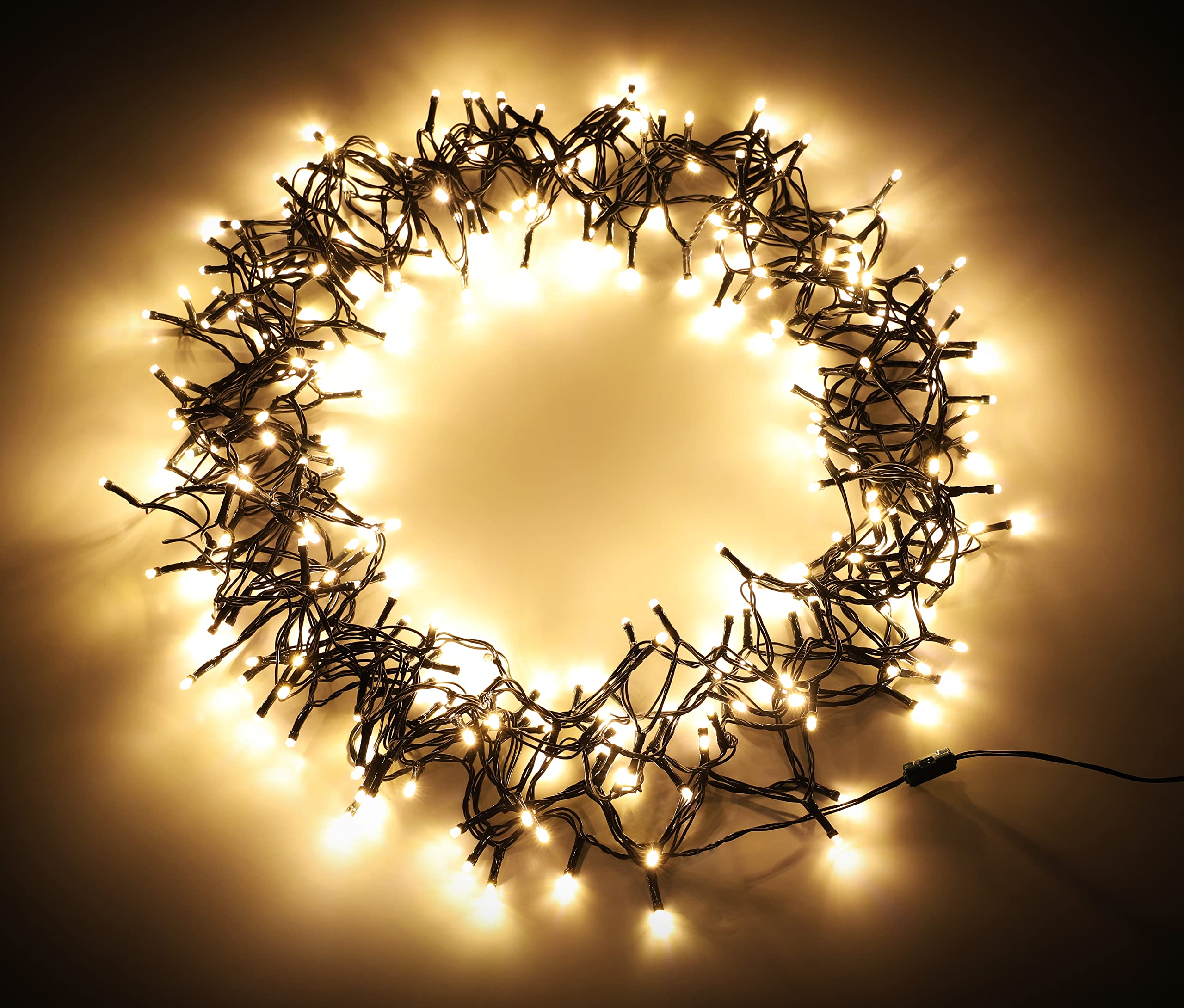 Christmas Concepts Warm White Christmas Concepts® 300 Led Chasing Lights - Indoor/Outdoor - 8 Function Control Box (Warm White)