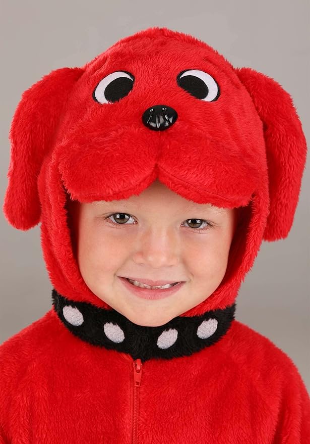 Disfraz Toddler Clifford el Gran Perro Rojo - Overly de Peluche miniatura 4