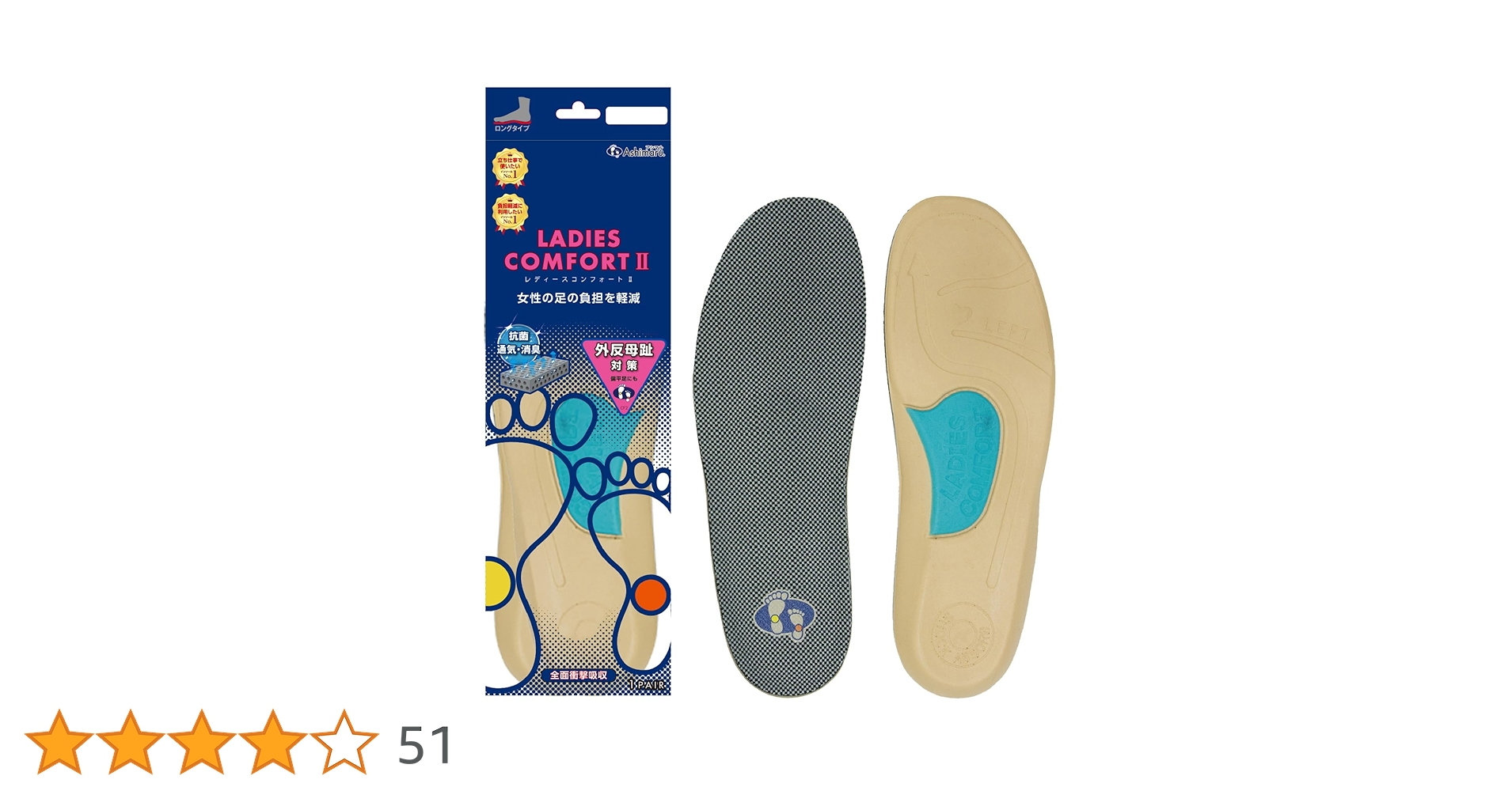 Amazon.co.jp: アシマル インソール 中敷き 母指サポート 立ち仕事