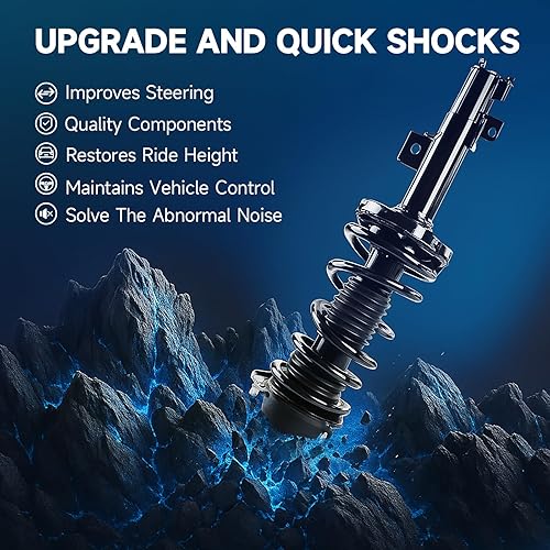 Miniatura 2 de 171371L 171371R Par delantero completo amortiguador de amortiguador para Toyota Tacoma 2005-2015, para Toyota 4Runner 2003-2021, para Toyota FJ