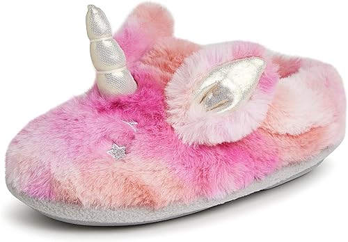 Dearfoams Pantuflas unisex para niños