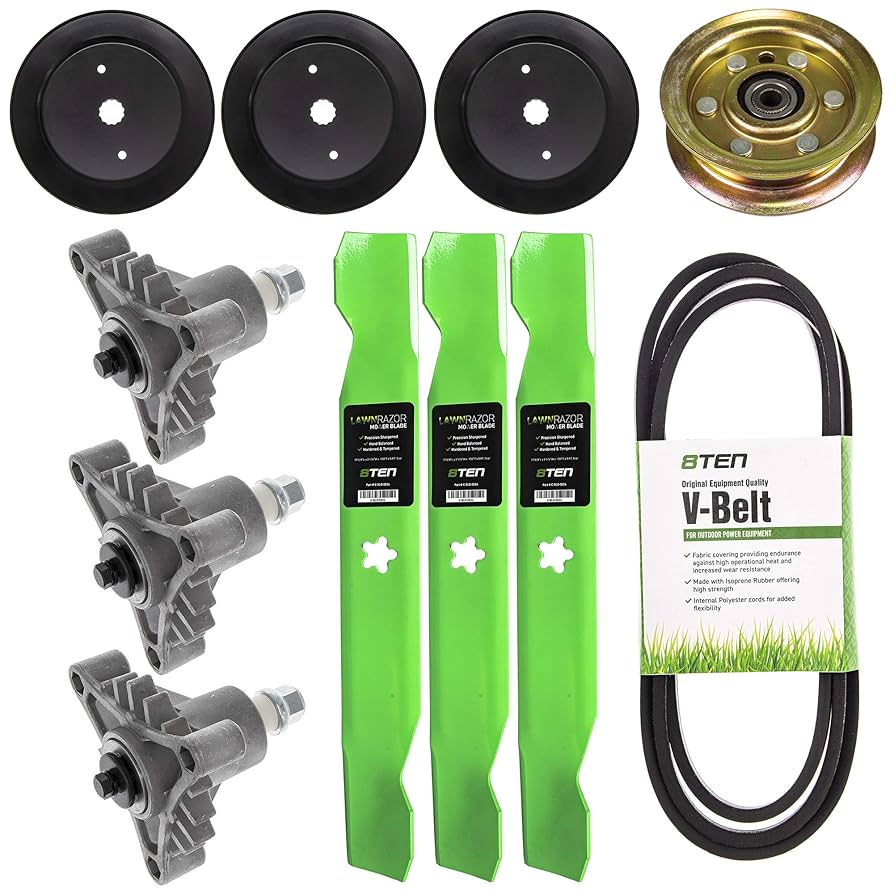 ＯＮ Amazon.com : 8TEN Blade Spindle Belt Pulley Idler Rebuild