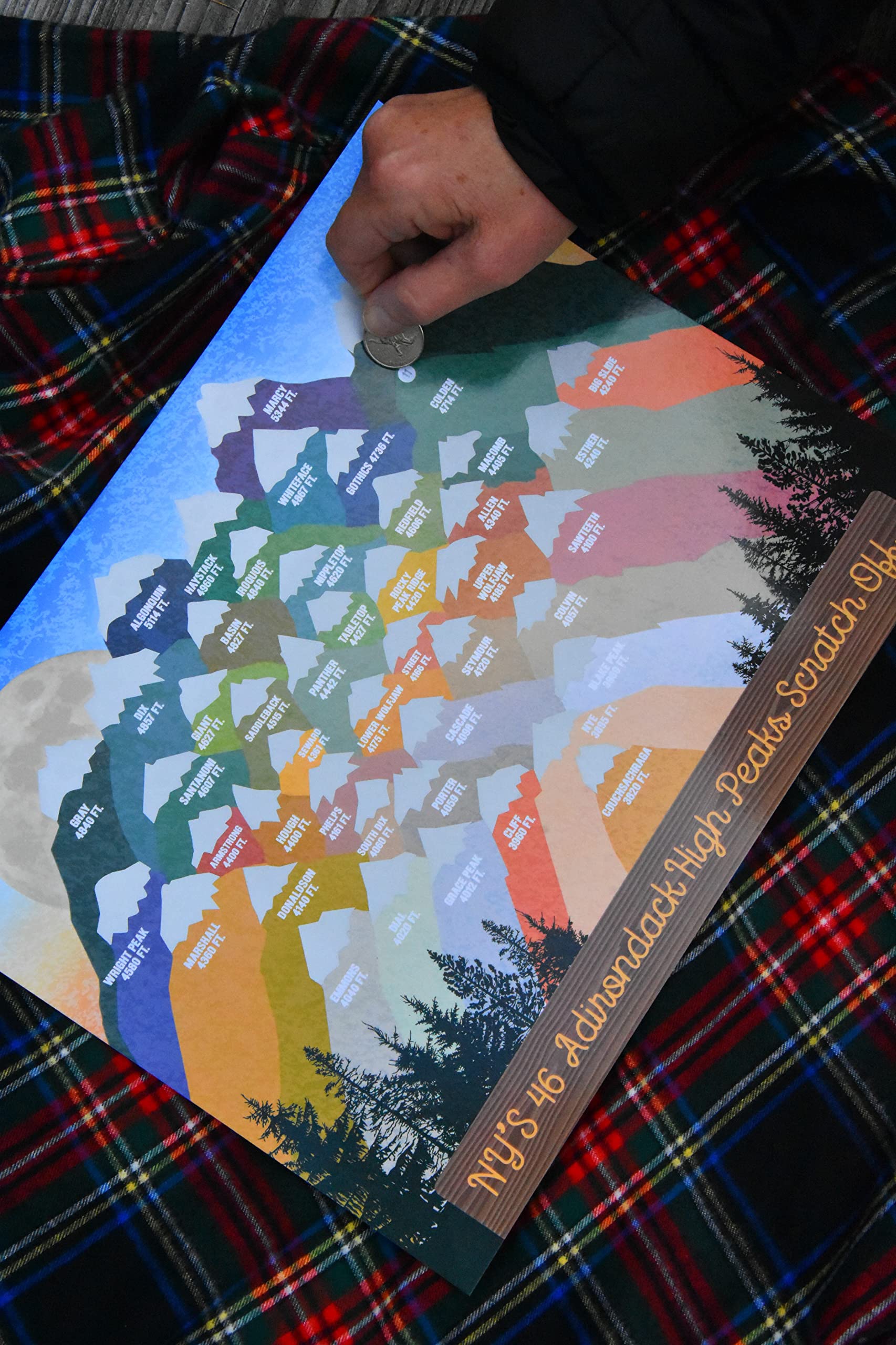 Adirondack Hiking Logbook: High Peaks / 46er Journal Or Diary By T. M